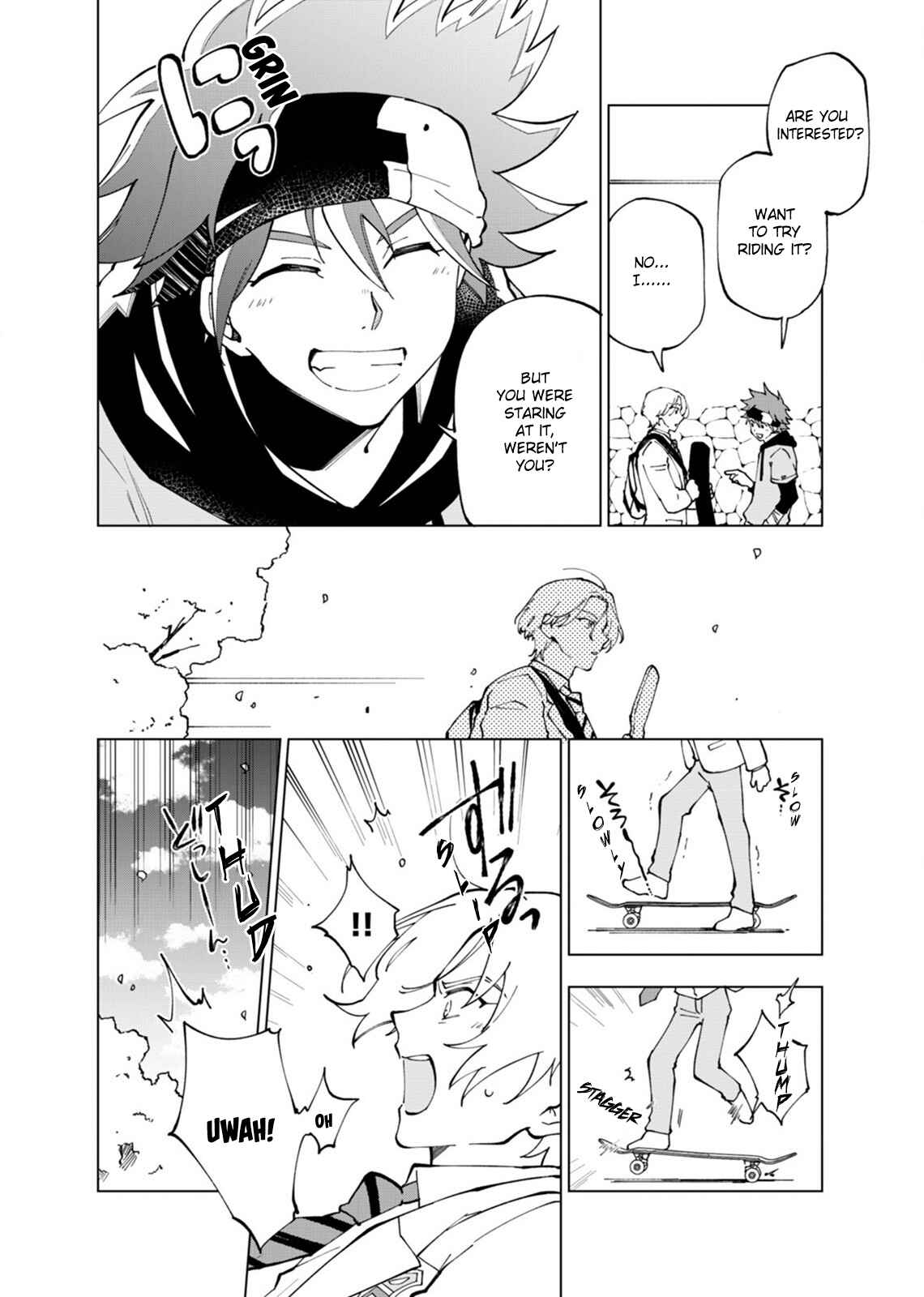 Page 14 Chapter 1 Comic SK8 the Infinity