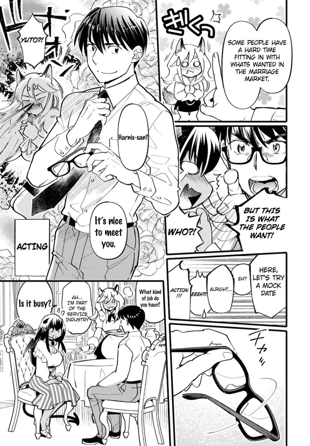 Page 15 Chapter 2 Monster no Konkatsuya-san