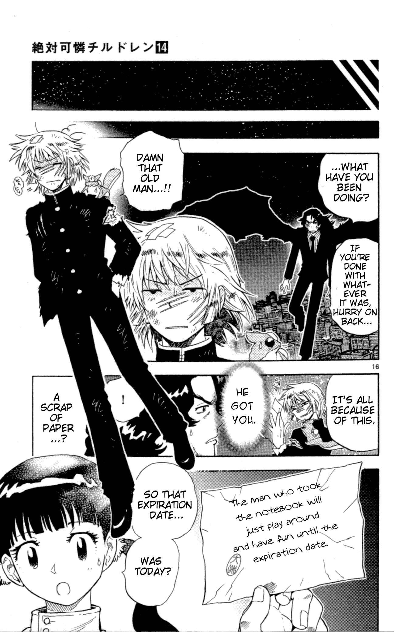 Page 16 Chapter 124 Zettai Karen Children