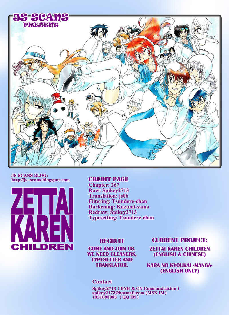 Page 19 Chapter 267 Zettai Karen Children