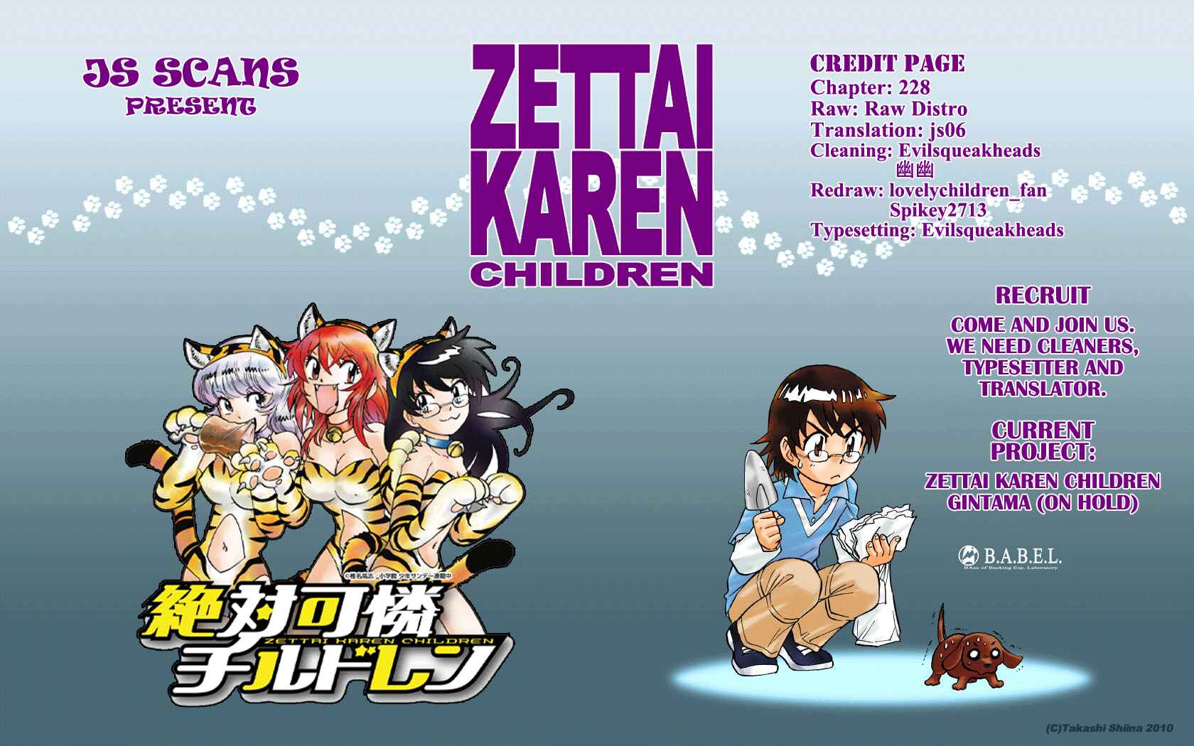 Page 19 Chapter 228 Zettai Karen Children