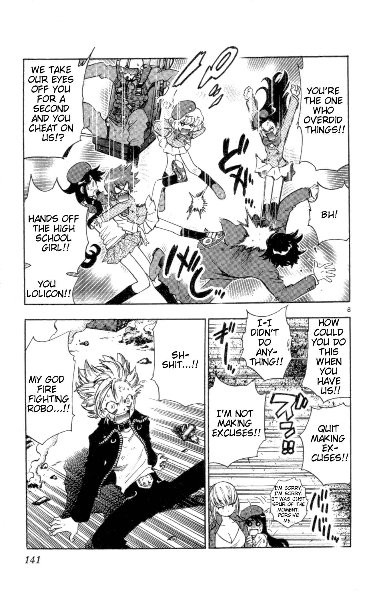 Page 8 Chapter 106 Zettai Karen Children