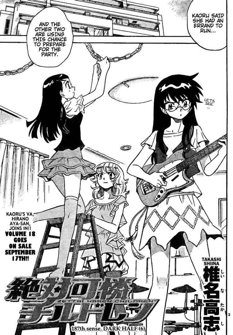 Page 3 Chapter 187 Zettai Karen Children