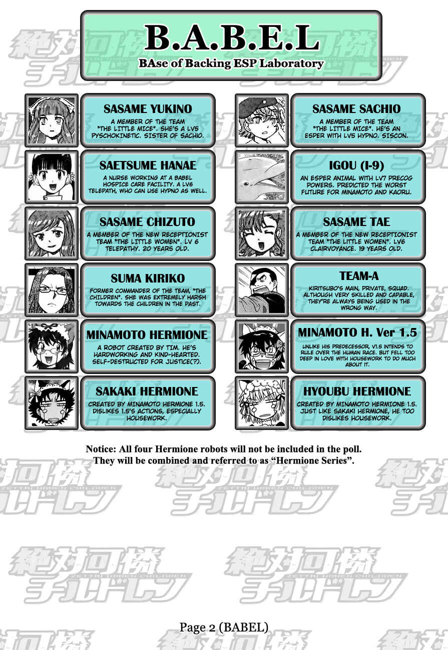 Page 3 Chapter 292 Zettai Karen Children