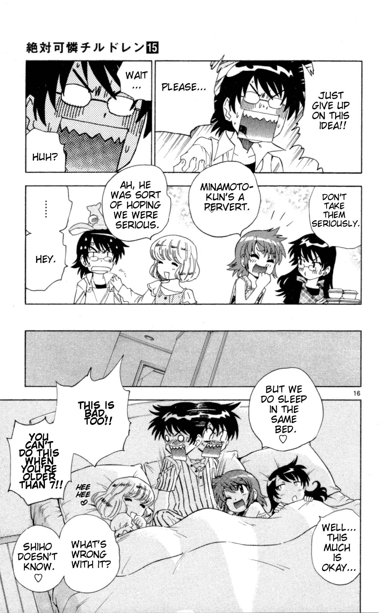 Page 16 Chapter 133 Zettai Karen Children