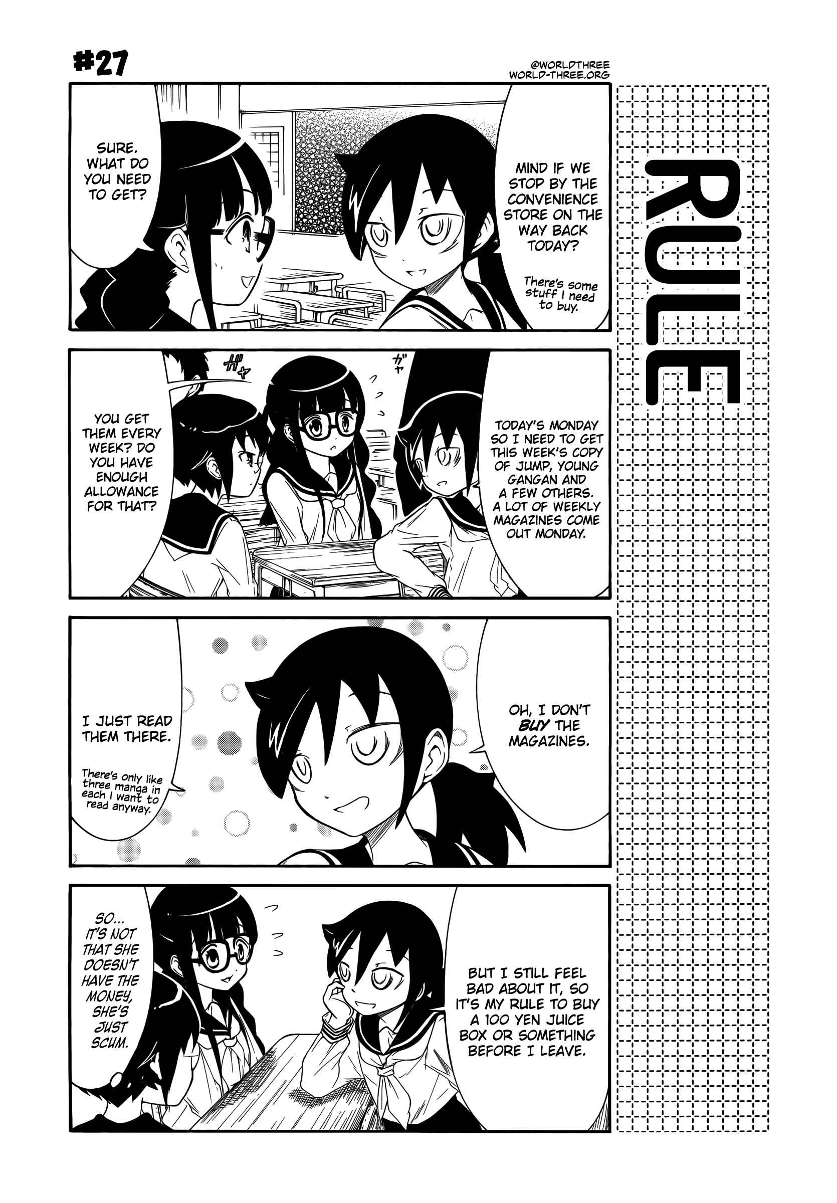 Page 1 Chapter 27 Watashi no Tomodachi ga Motenai no wa Dou Kangaete mo Omaera ga Warui.