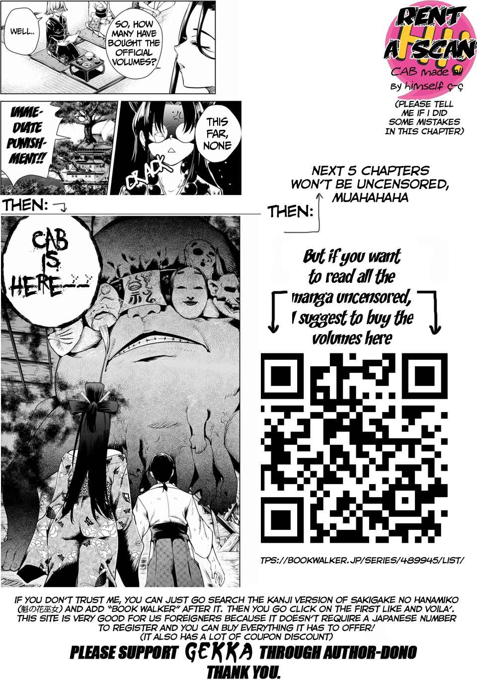 Page 20 Chapter 18 Sakigake no Hana Miko