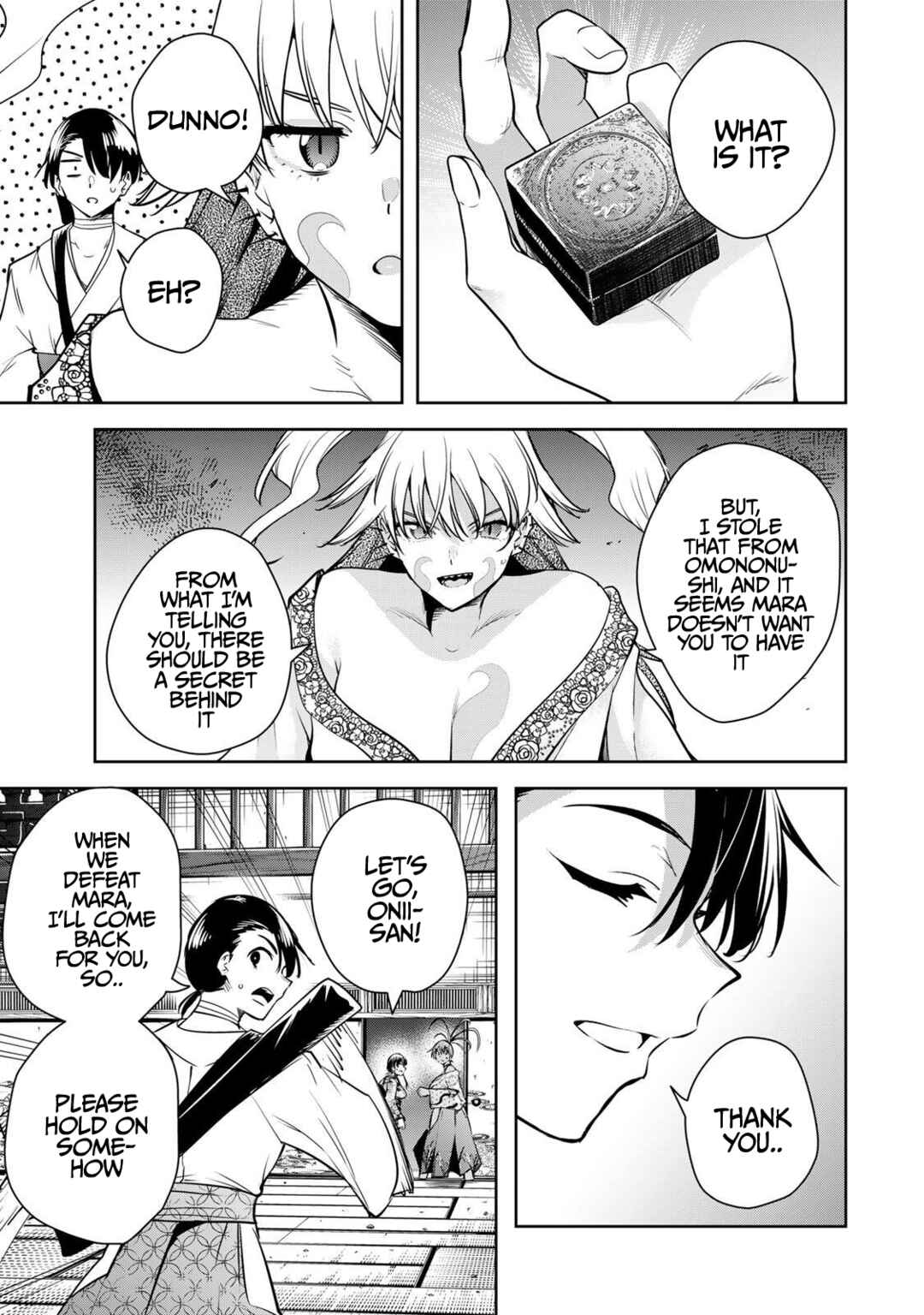 Page 12 Chapter 74 Sakigake no Hana Miko