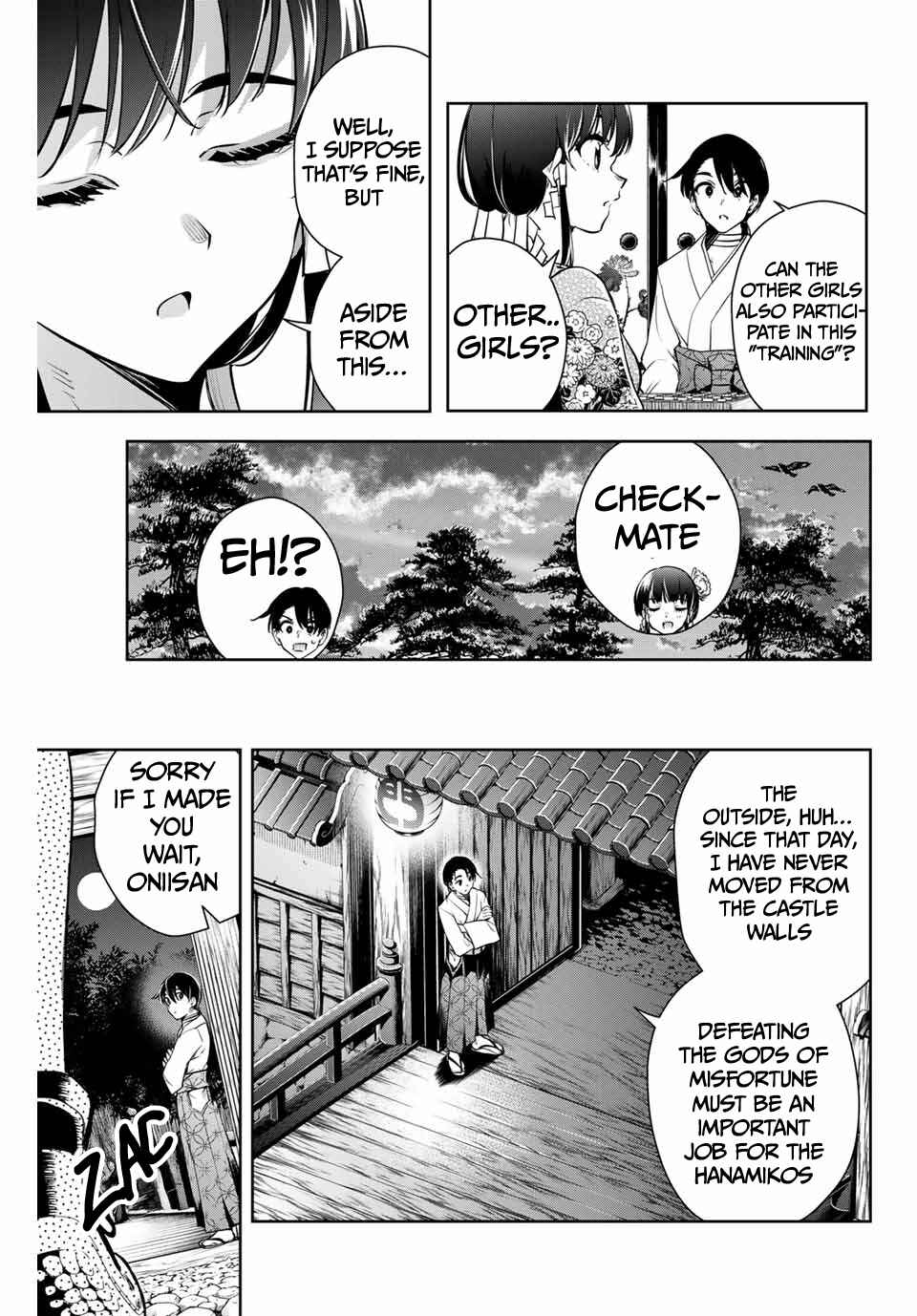 Page 6 Chapter 10 Sakigake no Hana Miko