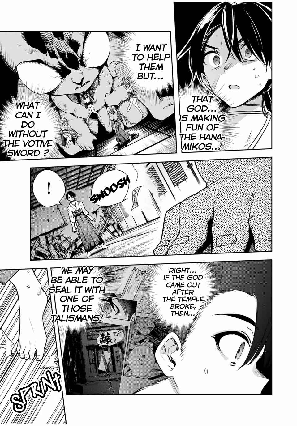 Page 16 Chapter 19 Sakigake no Hana Miko