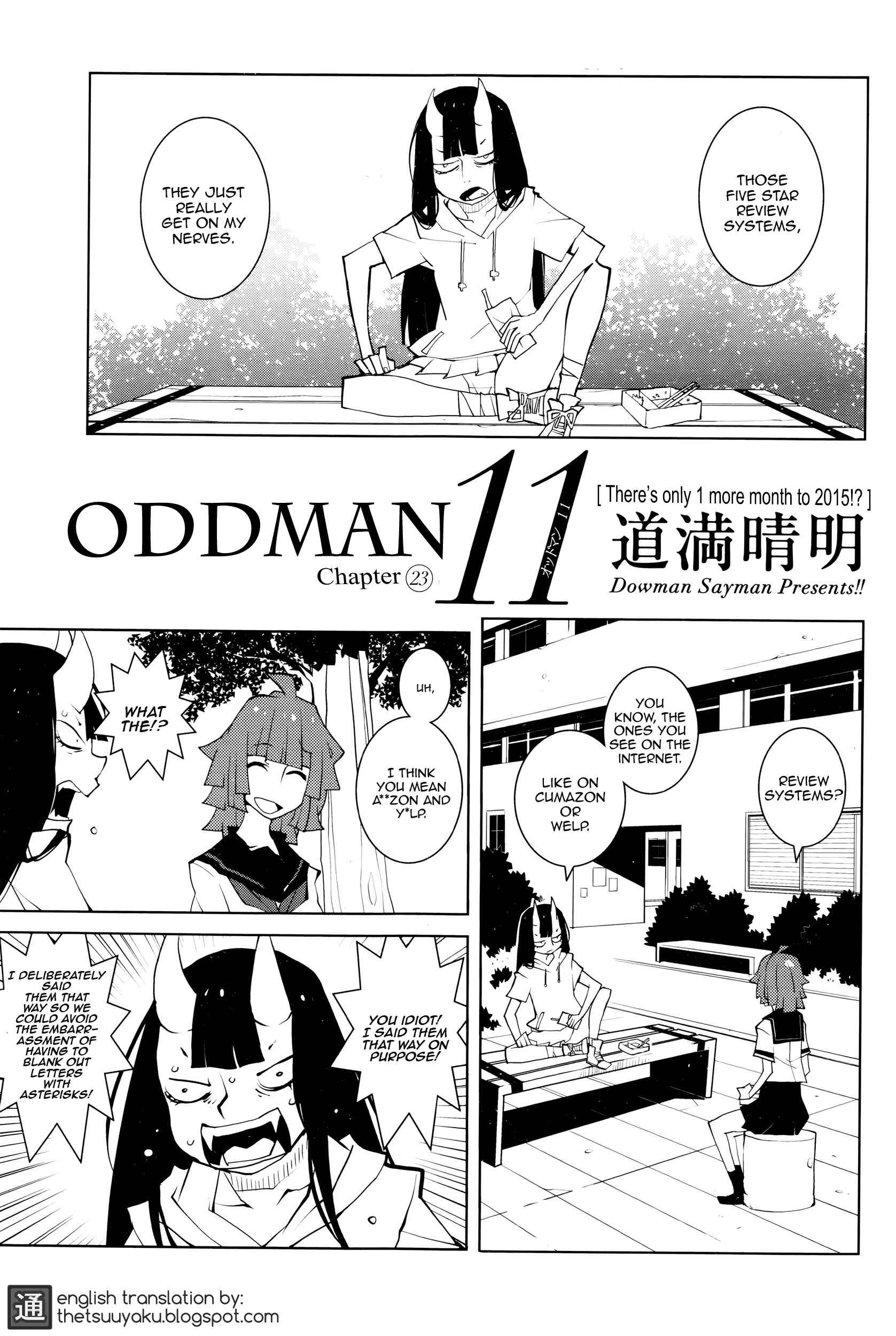 Page 1 Chapter 23 Oddman 11