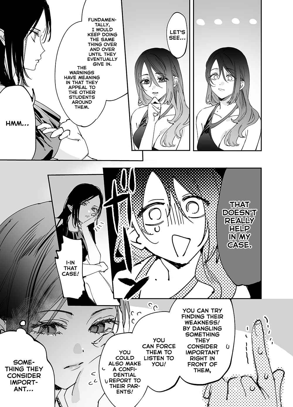 Page 9 Chapter 21 Girls × Vampire (Pre-Serialization)