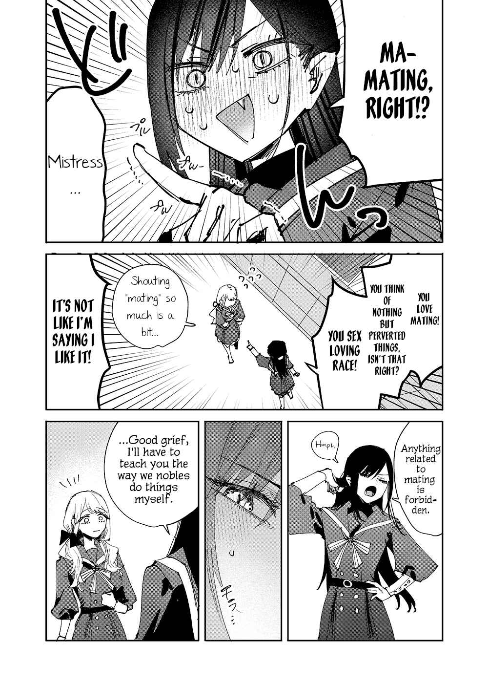 Page 11 Chapter 1 Girls × Vampire (Pre-Serialization)