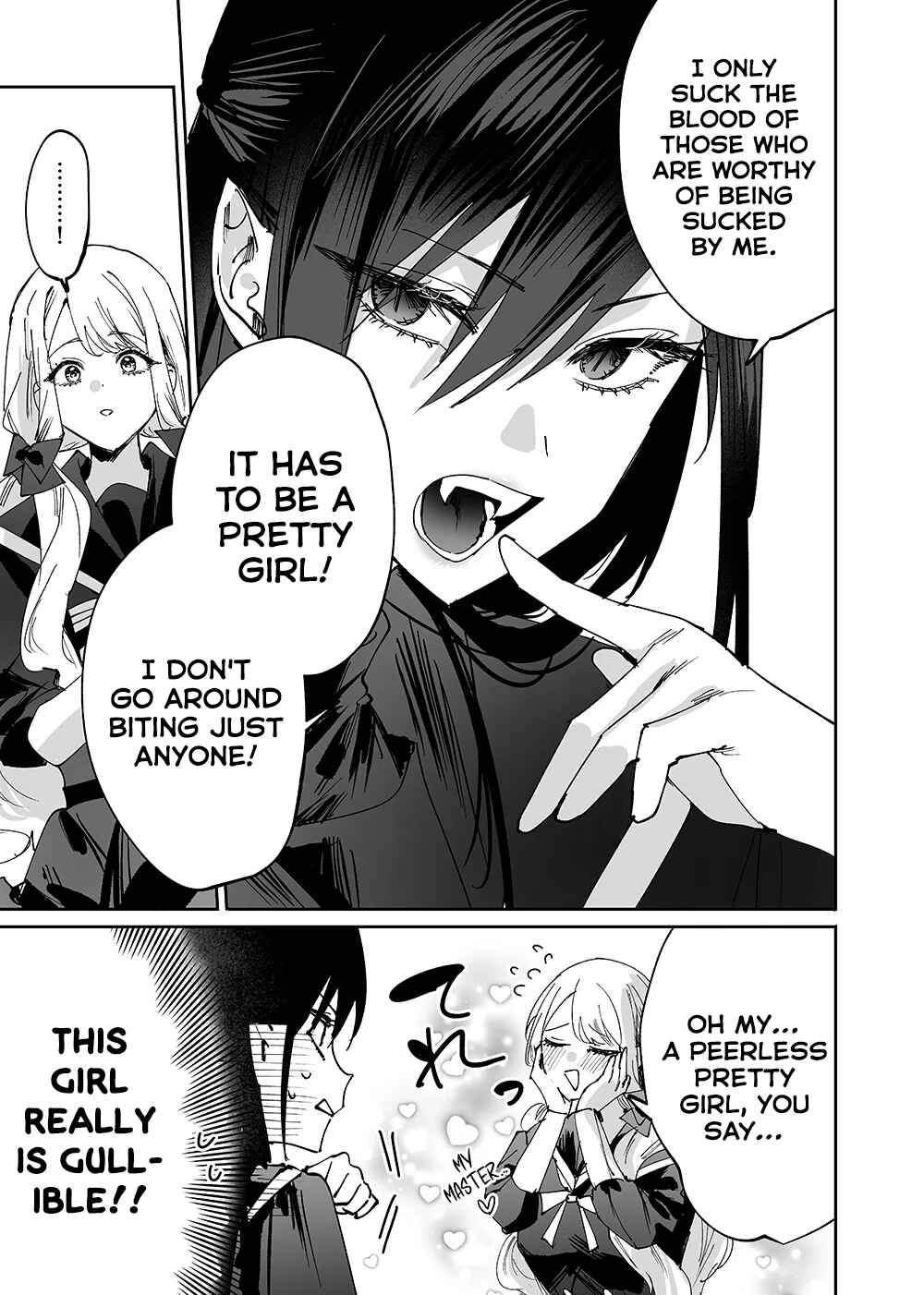 Page 11 Chapter 7 Girls × Vampire (Pre-Serialization)