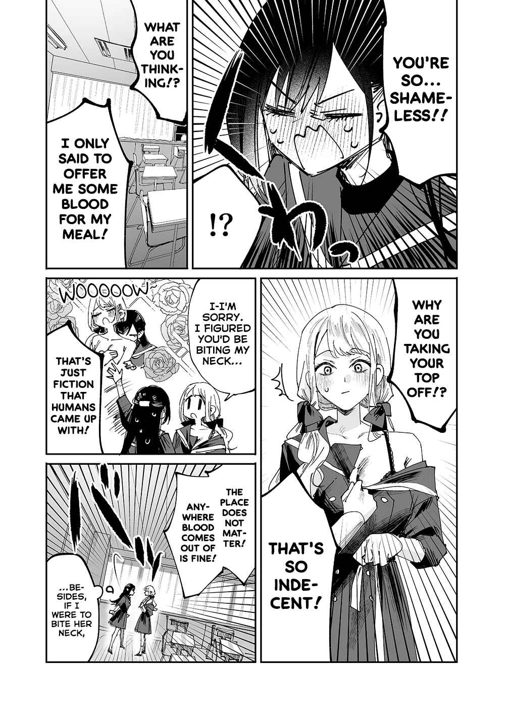 Page 4 Chapter 2 Girls × Vampire (Pre-Serialization)