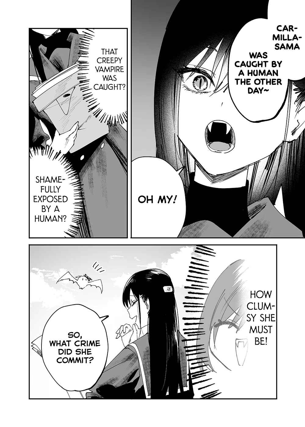 Page 8 Chapter 4 Girls × Vampire (Pre-Serialization)