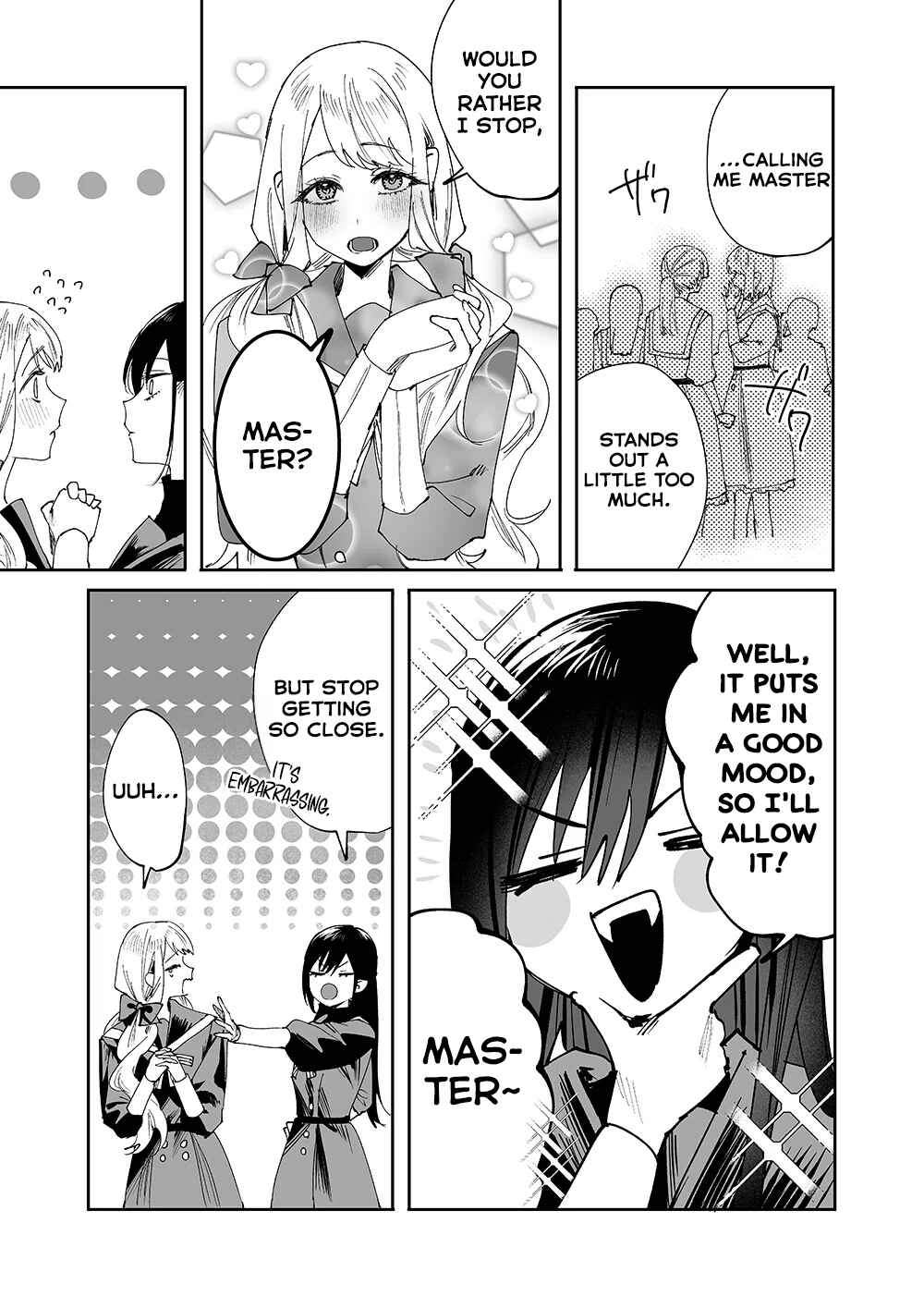 Page 9 Chapter 3 Girls × Vampire (Pre-Serialization)