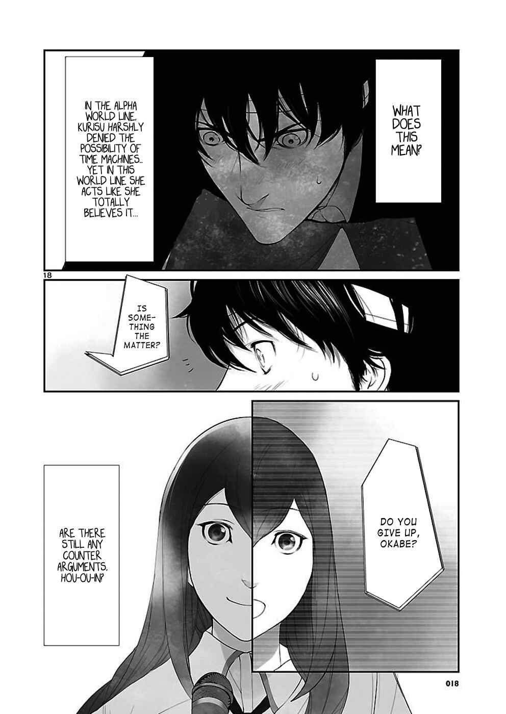 Page 18 Chapter 1.2 Steins;Gate - Pandora of Eternal Return