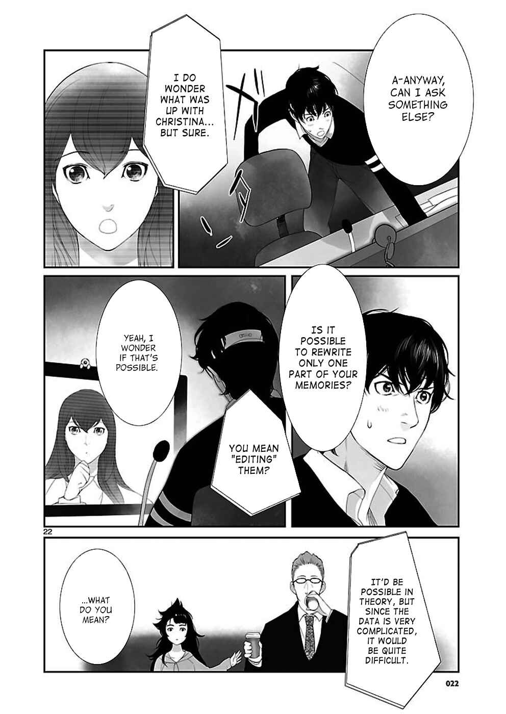 Page 22 Chapter 1.2 Steins;Gate - Pandora of Eternal Return