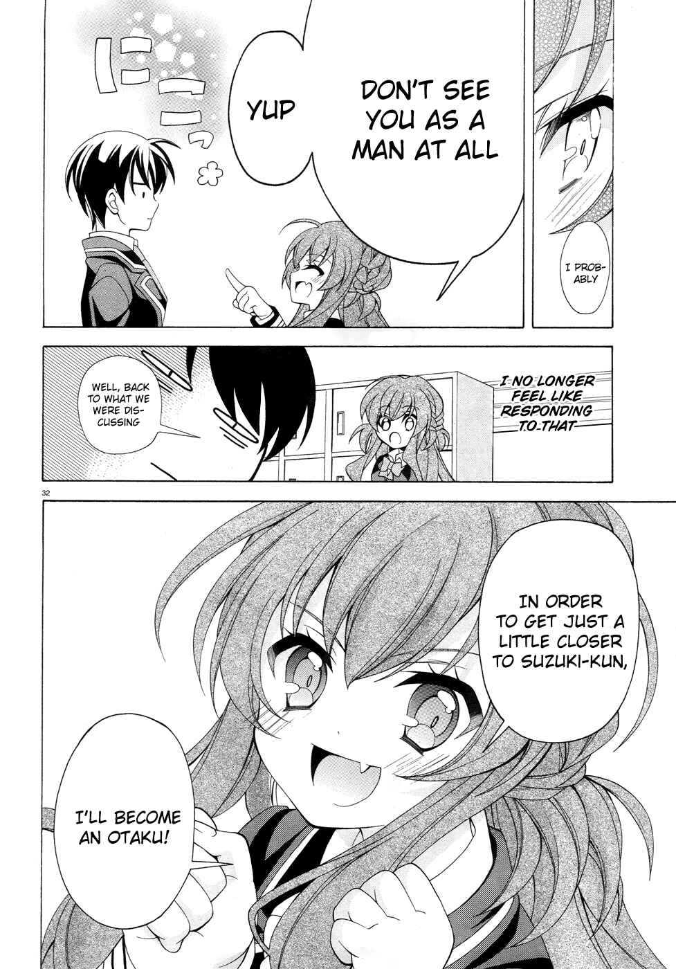 Page 33 Chapter 2 Omae o Otaku ni Shiteyaru kara, Ore o Riajuu ni Shitekure!