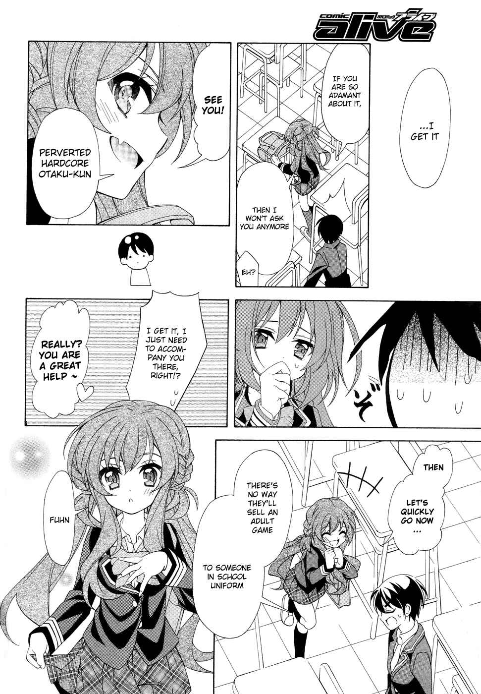 Page 35 Chapter 2 Omae o Otaku ni Shiteyaru kara, Ore o Riajuu ni Shitekure!
