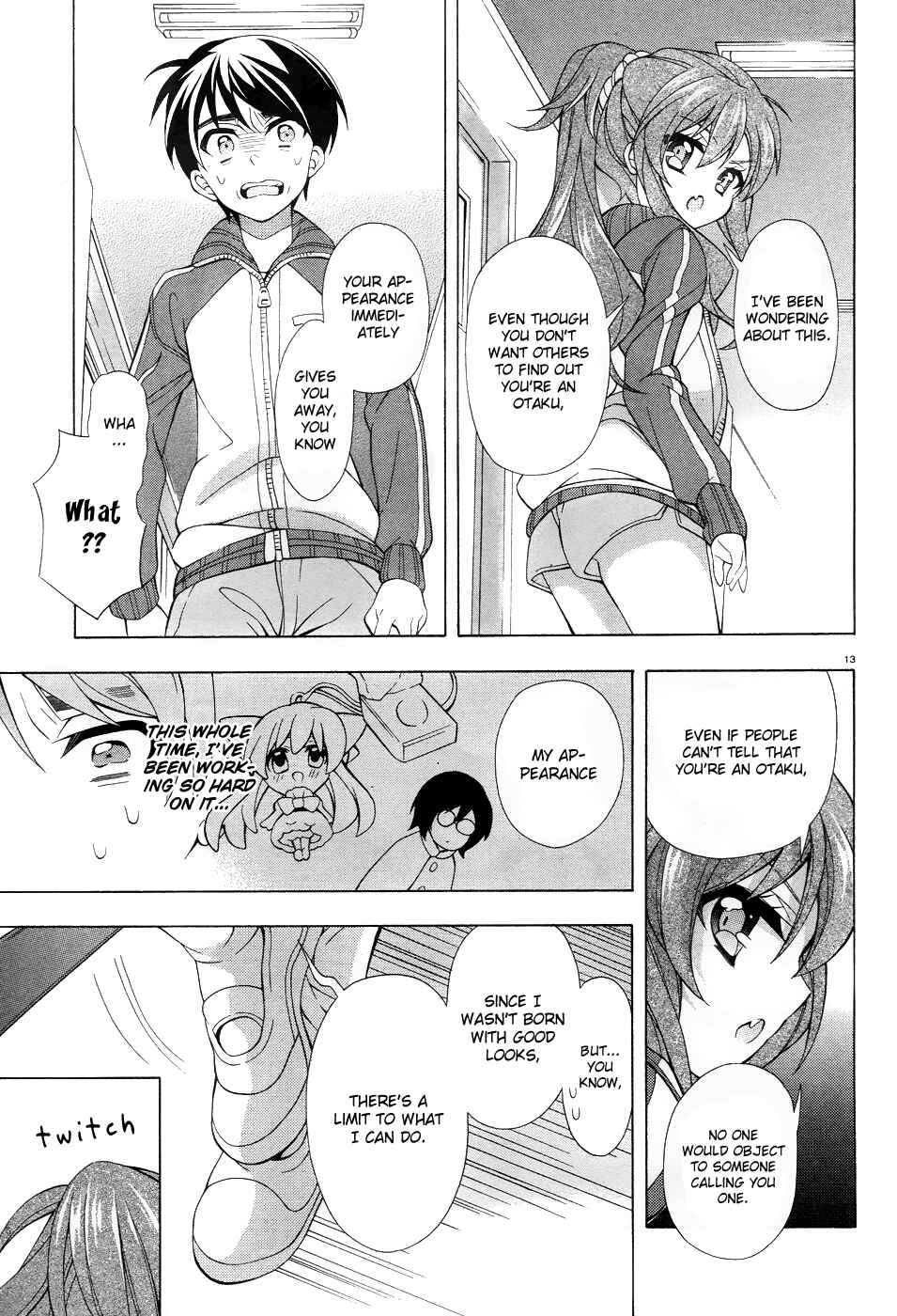 Page 14 Chapter 4 Omae o Otaku ni Shiteyaru kara, Ore o Riajuu ni Shitekure!