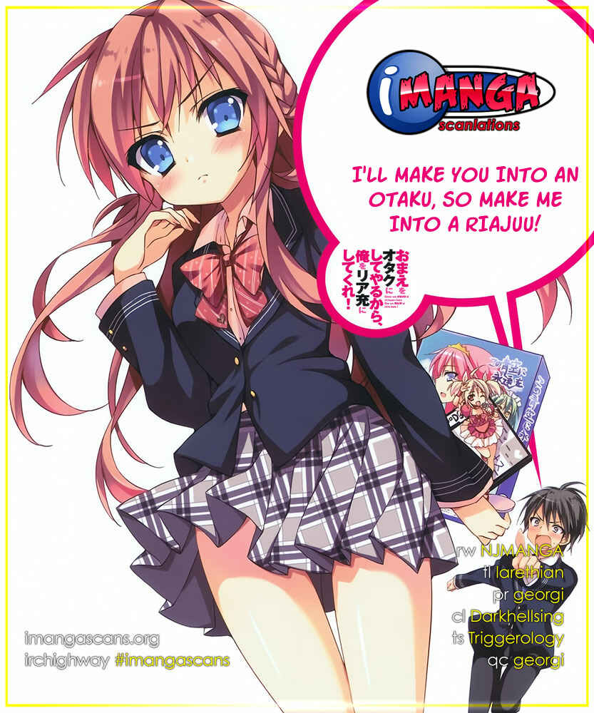 Page 1 Chapter 10 Omae o Otaku ni Shiteyaru kara, Ore o Riajuu ni Shitekure!