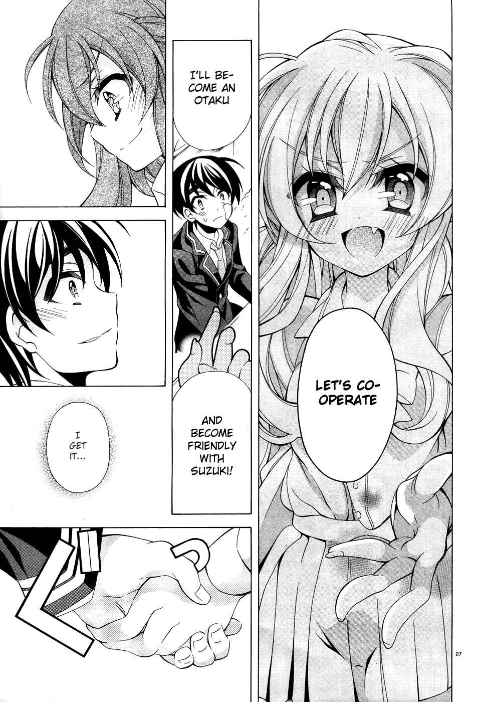 Page 28 Chapter 10 Omae o Otaku ni Shiteyaru kara, Ore o Riajuu ni Shitekure!