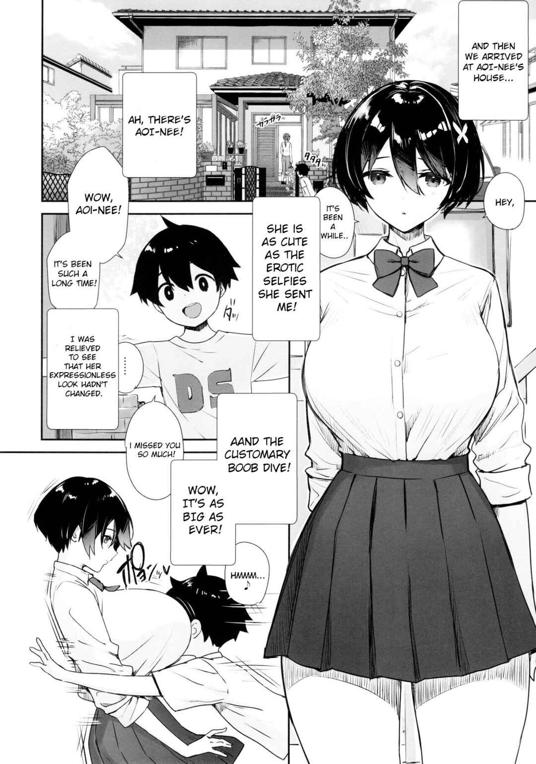Page 3 Chapter Unknown_5751 Itsumo No-pan No-bra na Mukanjou Onee-chan no Shikyuu ni Ippai H na Koto (Osekkyou) o Shite Boku no Mono ni Suru Hon