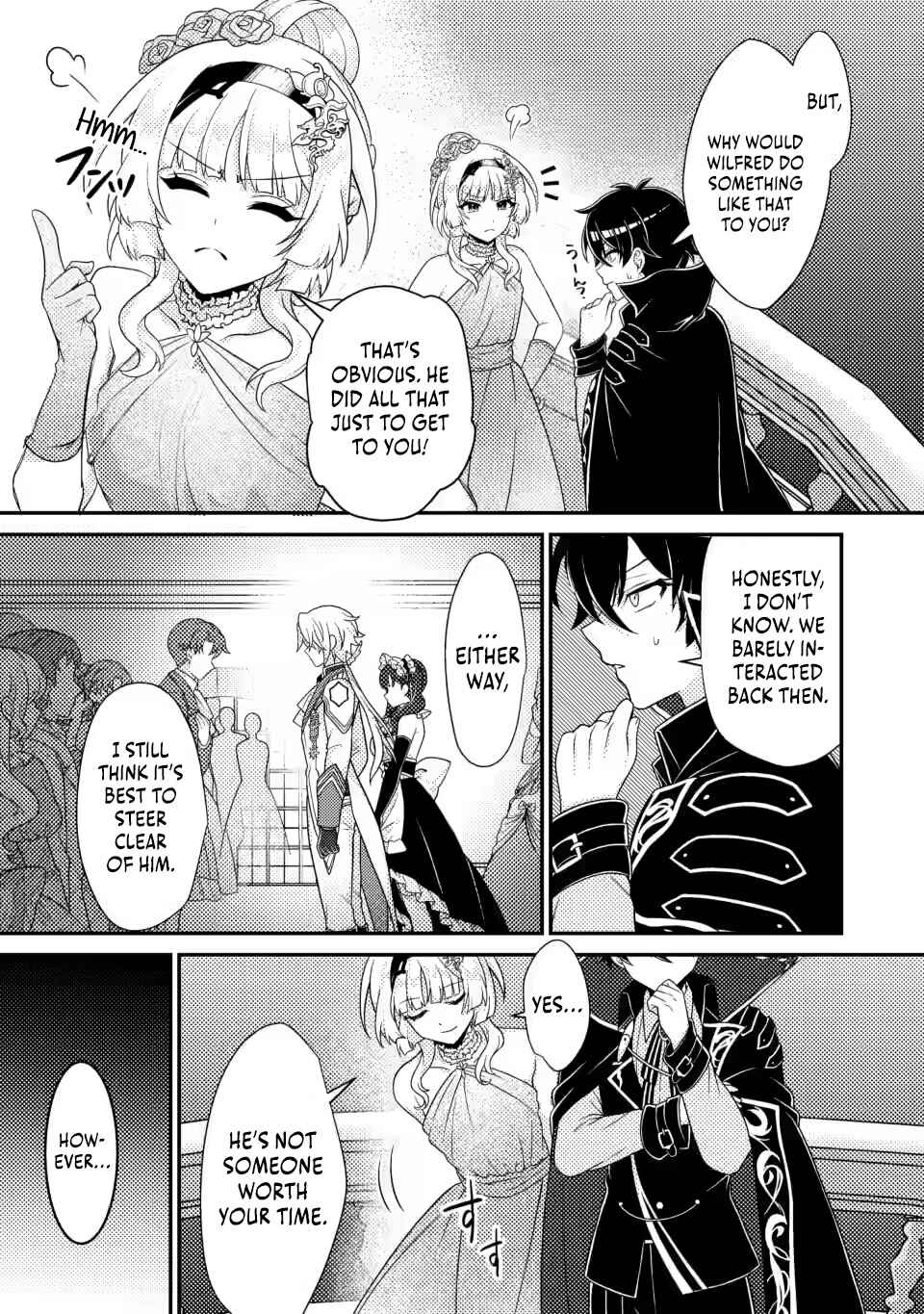 Page 4 Chapter 7 Munou no Akudou Ouji wa Ikinokoritai ~Renai RPG no Akuyaku Mob ni Tensei Shita kedo, Gensaku Mushi shite Saikyou wo Mezasu~