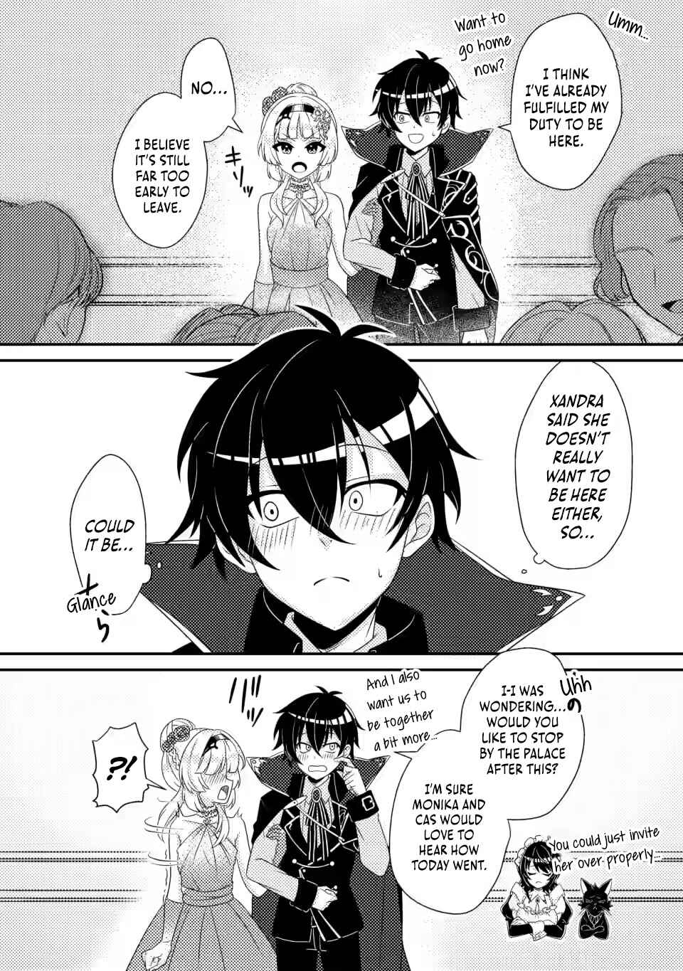 Page 7 Chapter 7 Munou no Akudou Ouji wa Ikinokoritai ~Renai RPG no Akuyaku Mob ni Tensei Shita kedo, Gensaku Mushi shite Saikyou wo Mezasu~