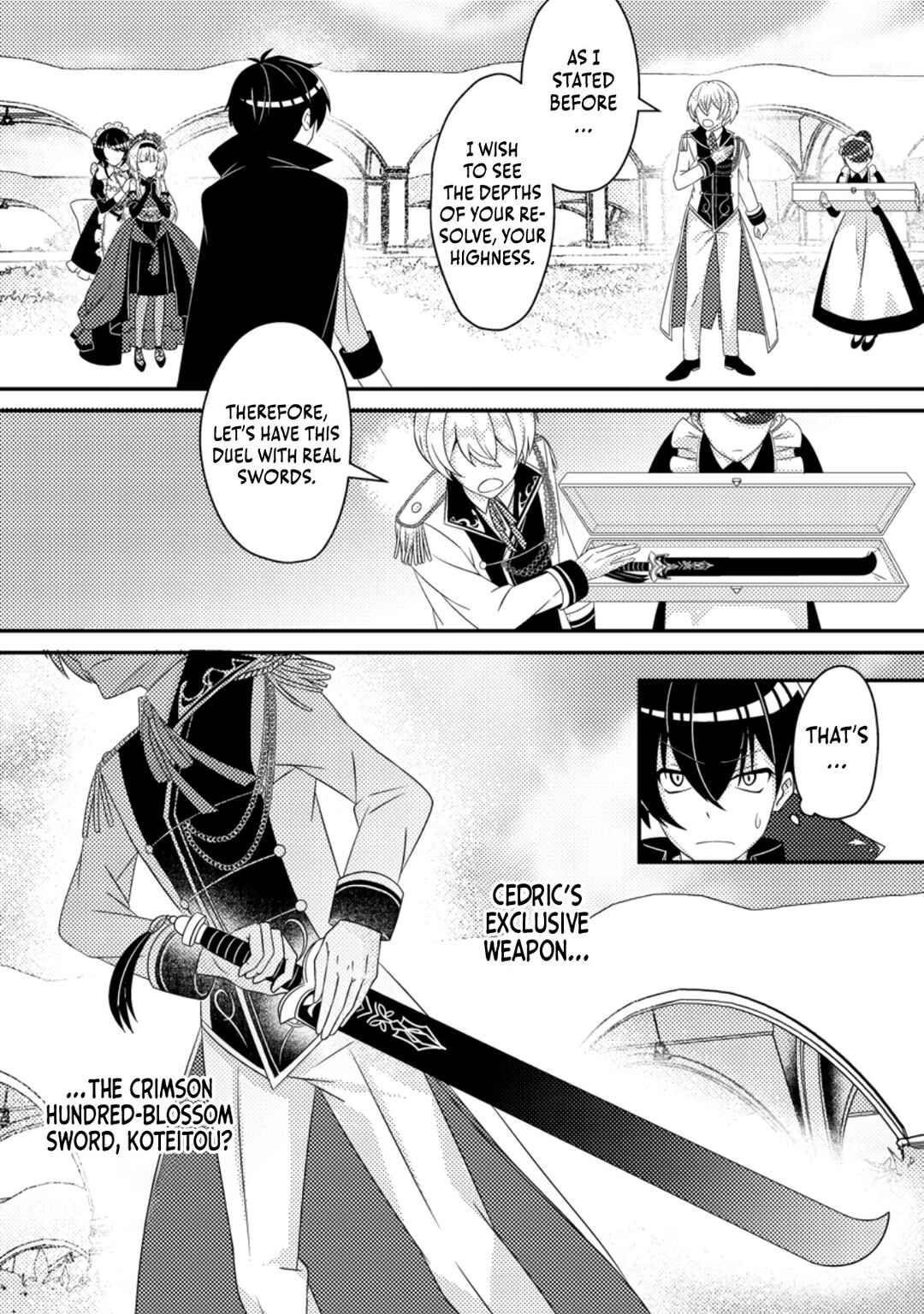 Page 25 Chapter 8 Munou no Akudou Ouji wa Ikinokoritai ~Renai RPG no Akuyaku Mob ni Tensei Shita kedo, Gensaku Mushi shite Saikyou wo Mezasu~