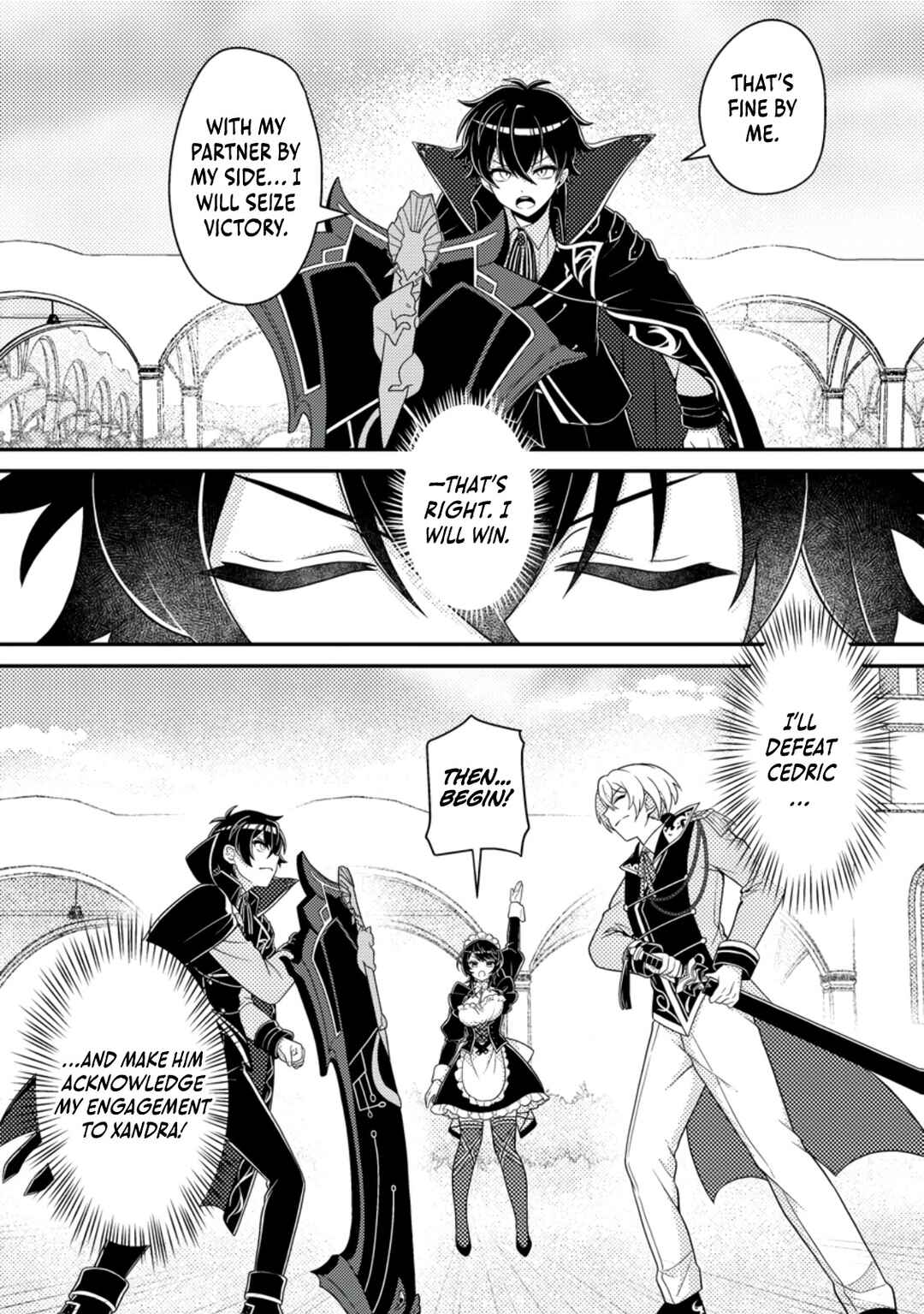 Page 29 Chapter 8 Munou no Akudou Ouji wa Ikinokoritai ~Renai RPG no Akuyaku Mob ni Tensei Shita kedo, Gensaku Mushi shite Saikyou wo Mezasu~