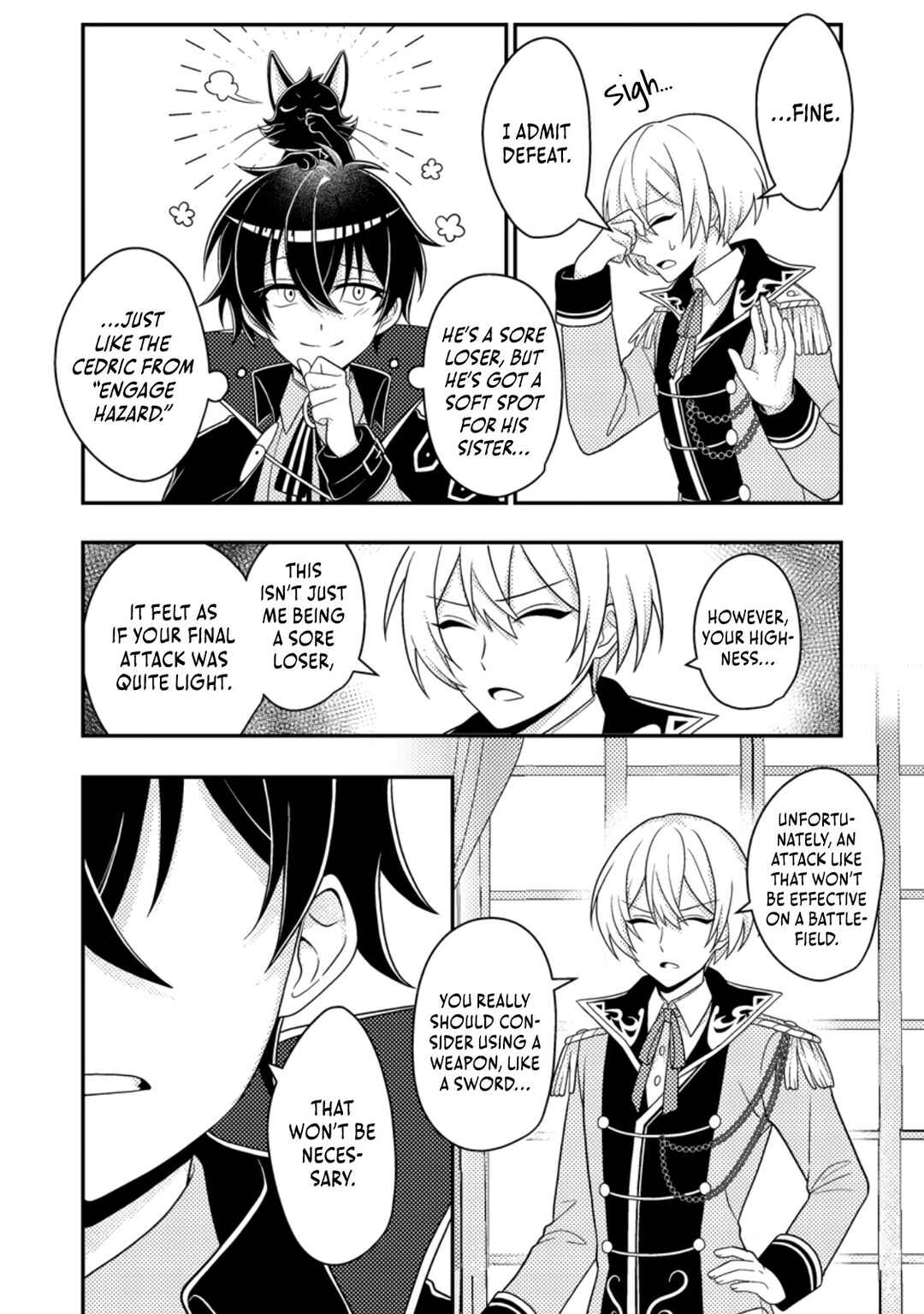 Page 13 Chapter 9 Munou no Akudou Ouji wa Ikinokoritai ~Renai RPG no Akuyaku Mob ni Tensei Shita kedo, Gensaku Mushi shite Saikyou wo Mezasu~