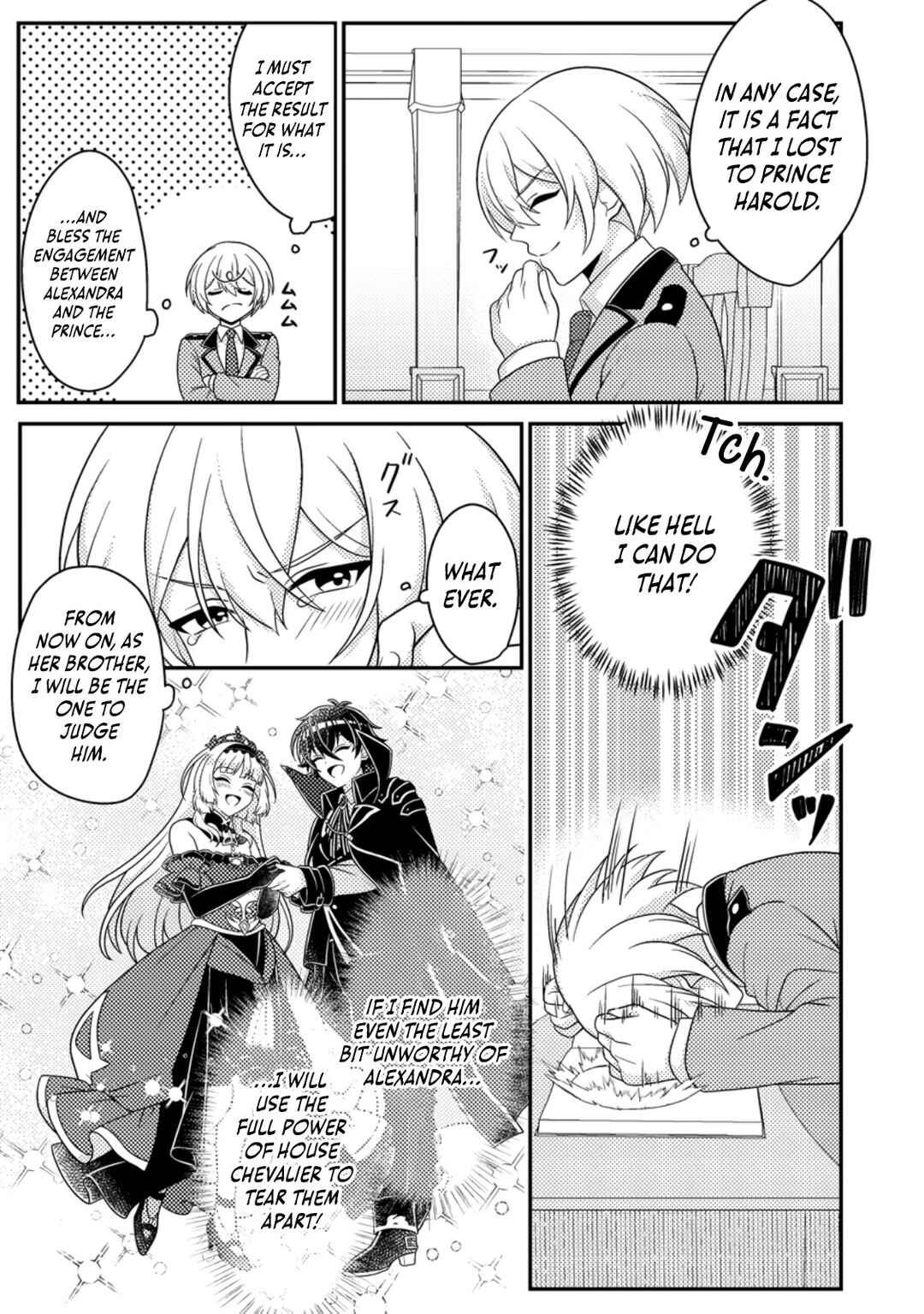 Page 20 Chapter 9 Munou no Akudou Ouji wa Ikinokoritai ~Renai RPG no Akuyaku Mob ni Tensei Shita kedo, Gensaku Mushi shite Saikyou wo Mezasu~