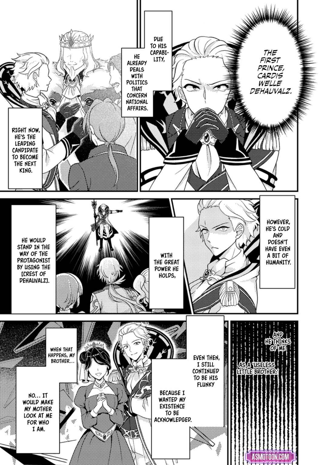 Page 2 Chapter 3 Munou no Akudou Ouji wa Ikinokoritai ~Renai RPG no Akuyaku Mob ni Tensei Shita kedo, Gensaku Mushi shite Saikyou wo Mezasu~
