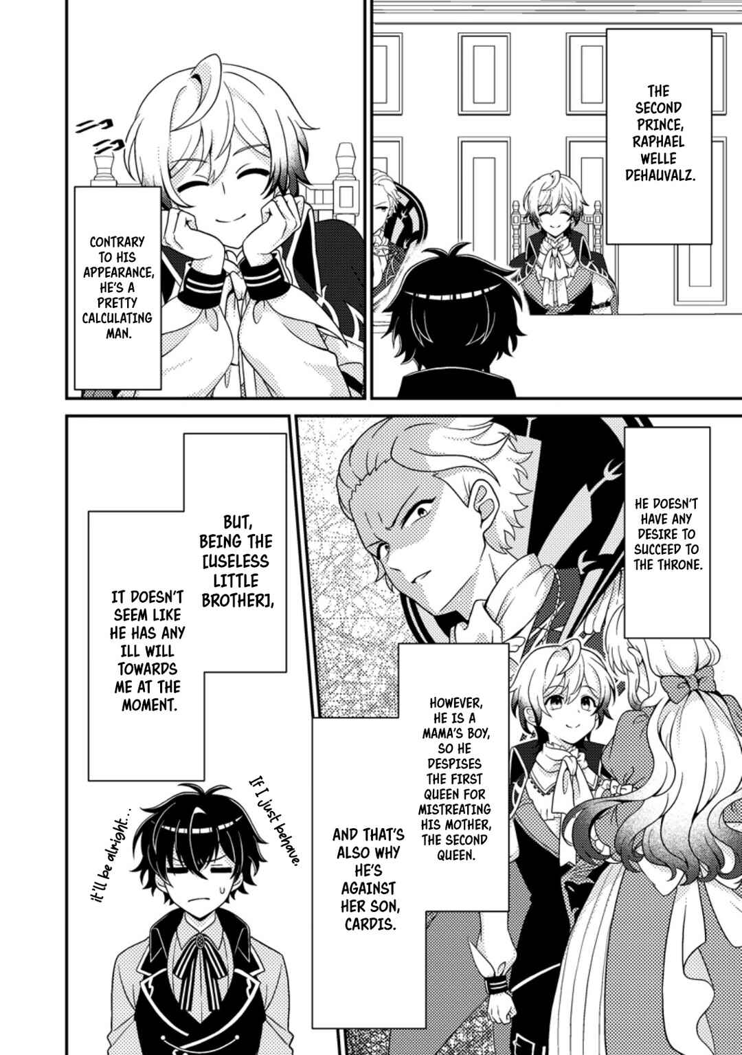 Page 5 Chapter 3 Munou no Akudou Ouji wa Ikinokoritai ~Renai RPG no Akuyaku Mob ni Tensei Shita kedo, Gensaku Mushi shite Saikyou wo Mezasu~