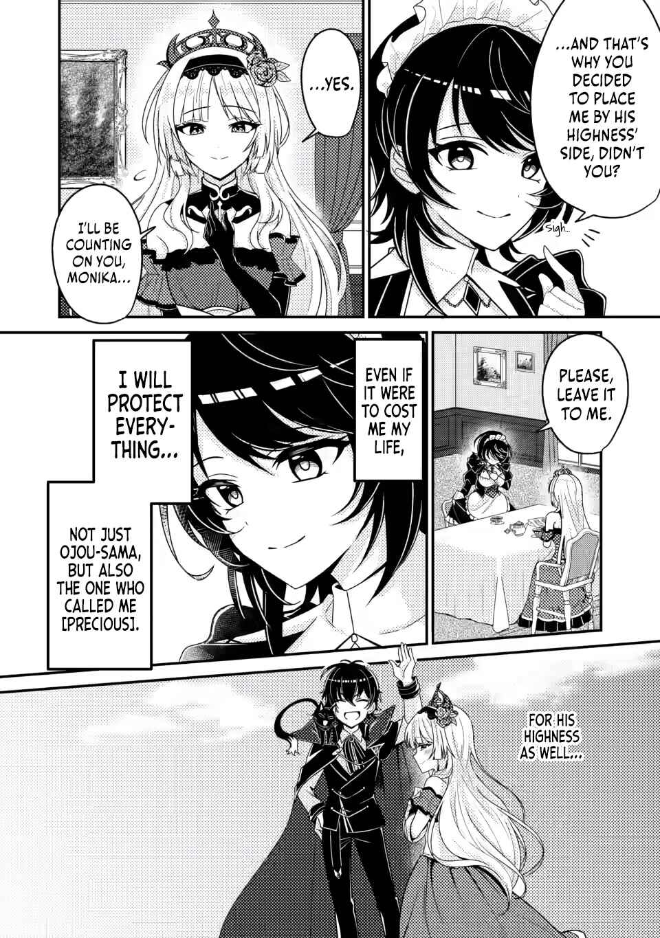 Page 8 Chapter 5.1 Munou no Akudou Ouji wa Ikinokoritai ~Renai RPG no Akuyaku Mob ni Tensei Shita kedo, Gensaku Mushi shite Saikyou wo Mezasu~