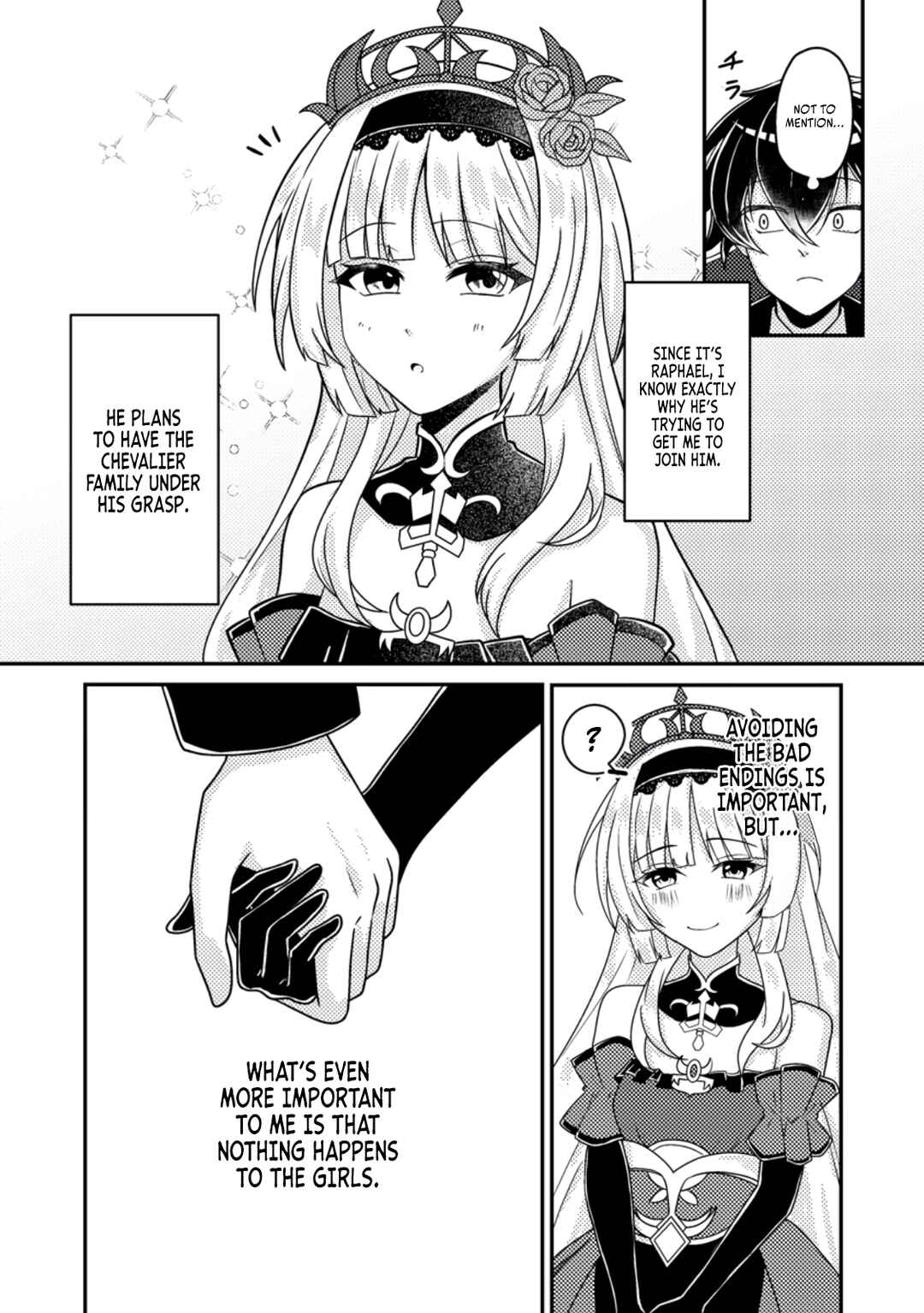 Page 11 Chapter 10 Munou no Akudou Ouji wa Ikinokoritai ~Renai RPG no Akuyaku Mob ni Tensei Shita kedo, Gensaku Mushi shite Saikyou wo Mezasu~