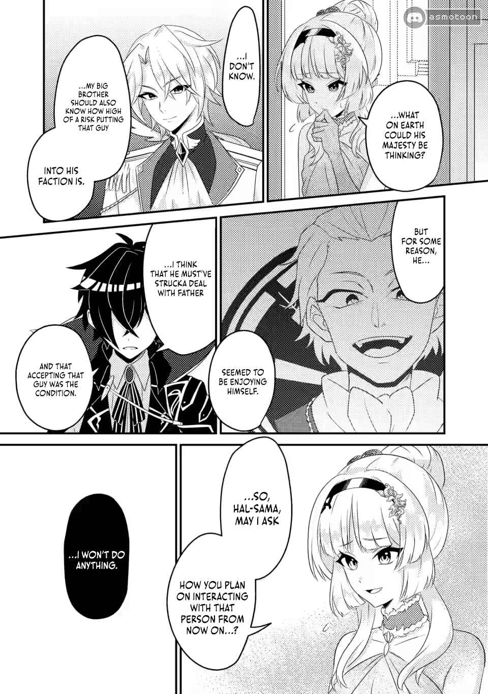 Page 8 Chapter 5.3 Munou no Akudou Ouji wa Ikinokoritai ~Renai RPG no Akuyaku Mob ni Tensei Shita kedo, Gensaku Mushi shite Saikyou wo Mezasu~