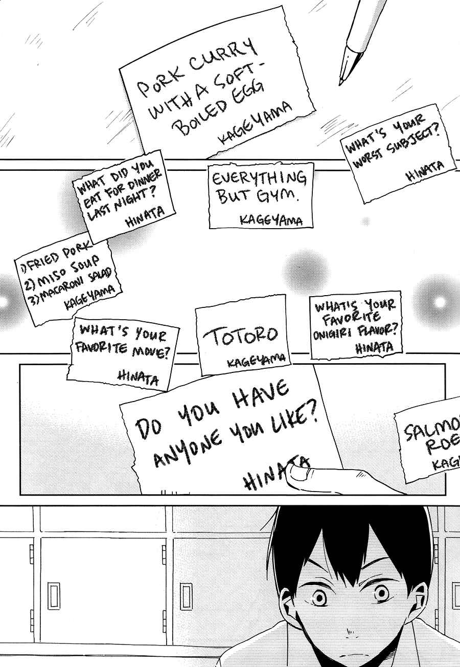 Page 4 Chapter 1 Haikyuu!! - Kagehi Biyori (Doujinshi)