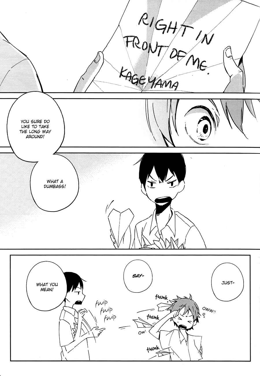 Page 6 Chapter 1 Haikyuu!! - Kagehi Biyori (Doujinshi)