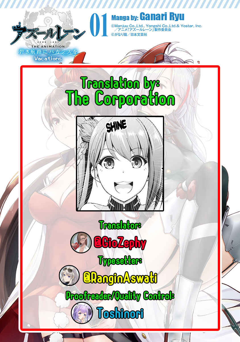 Page 21 Chapter 8 Azur Lane the Animation: Vacation