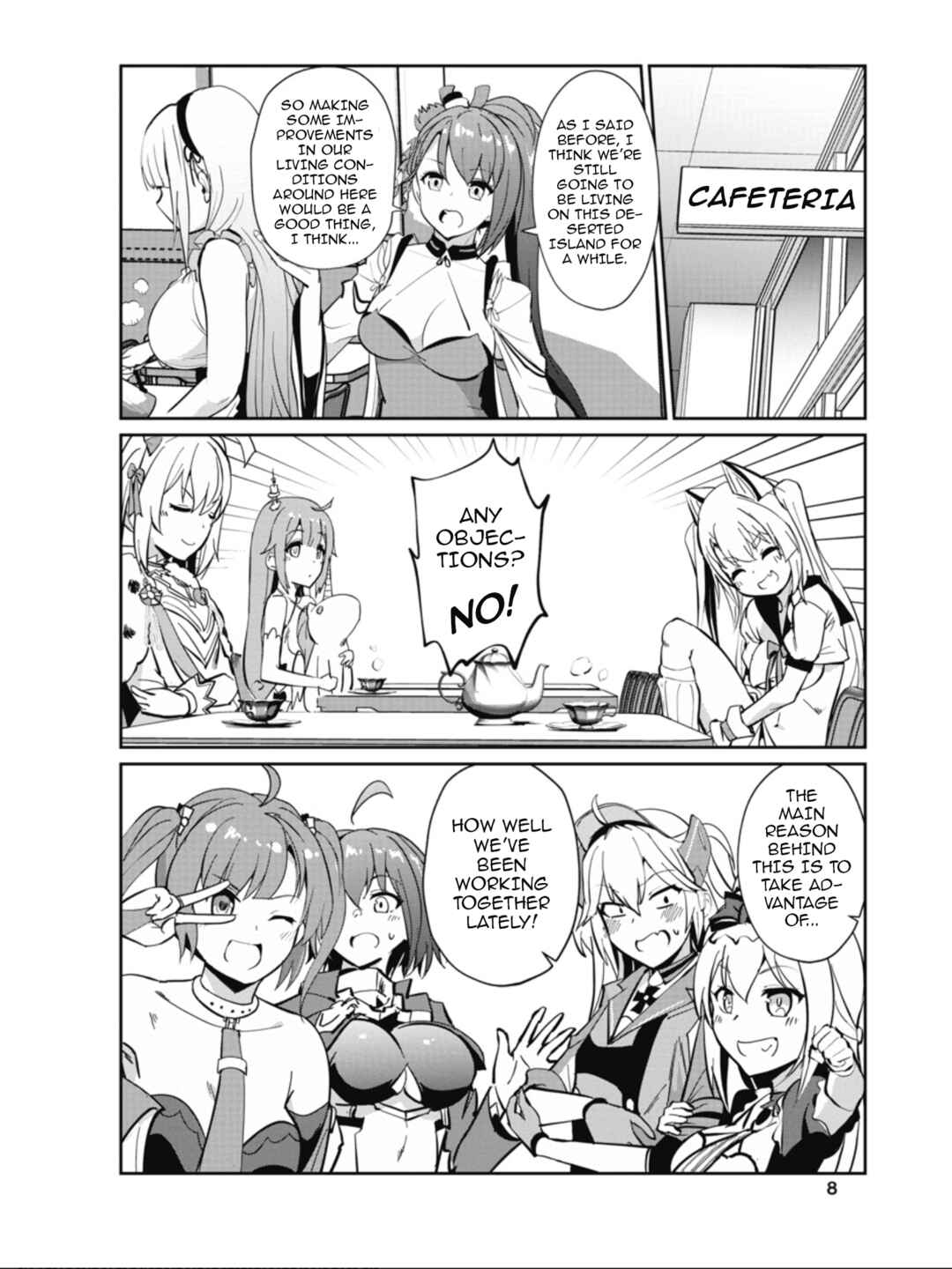 Page 10 Chapter 30 Azur Lane the Animation: Vacation