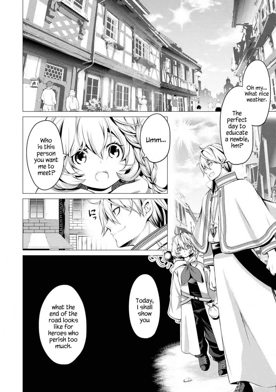 Page 4 Chapter 1.2 Im Working at the Church as a Priest, but I Want to Be Cut Some Slack from the Mutilated Bodies of the Heroes that Keep Getting Sent to Me