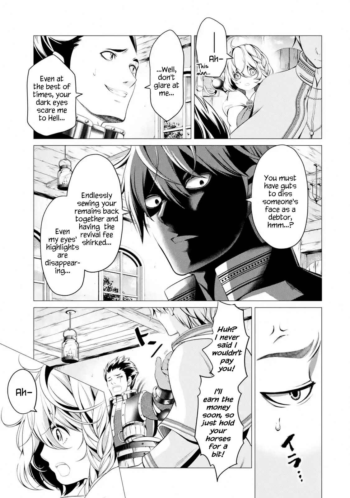 Page 7 Chapter 1.2 Im Working at the Church as a Priest, but I Want to Be Cut Some Slack from the Mutilated Bodies of the Heroes that Keep Getting Sent to Me