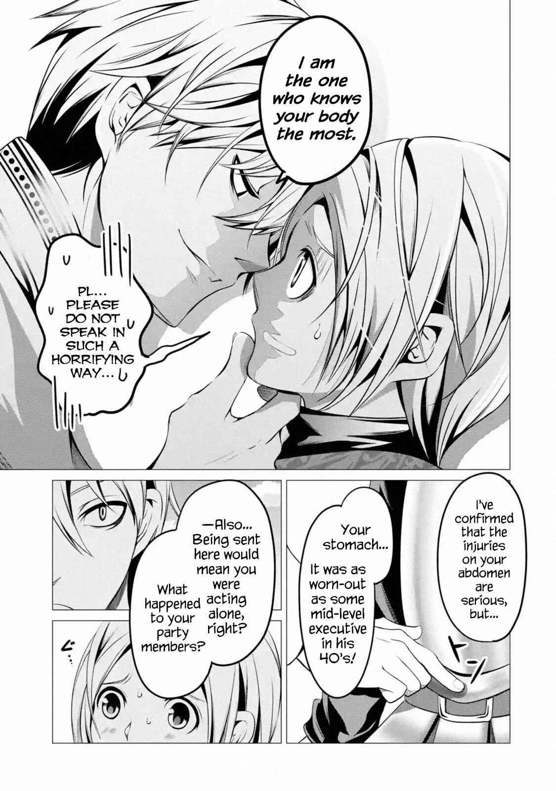 Page 7 Chapter 2.1 Im Working at the Church as a Priest, but I Want to Be Cut Some Slack from the Mutilated Bodies of the Heroes that Keep Getting Sent to Me
