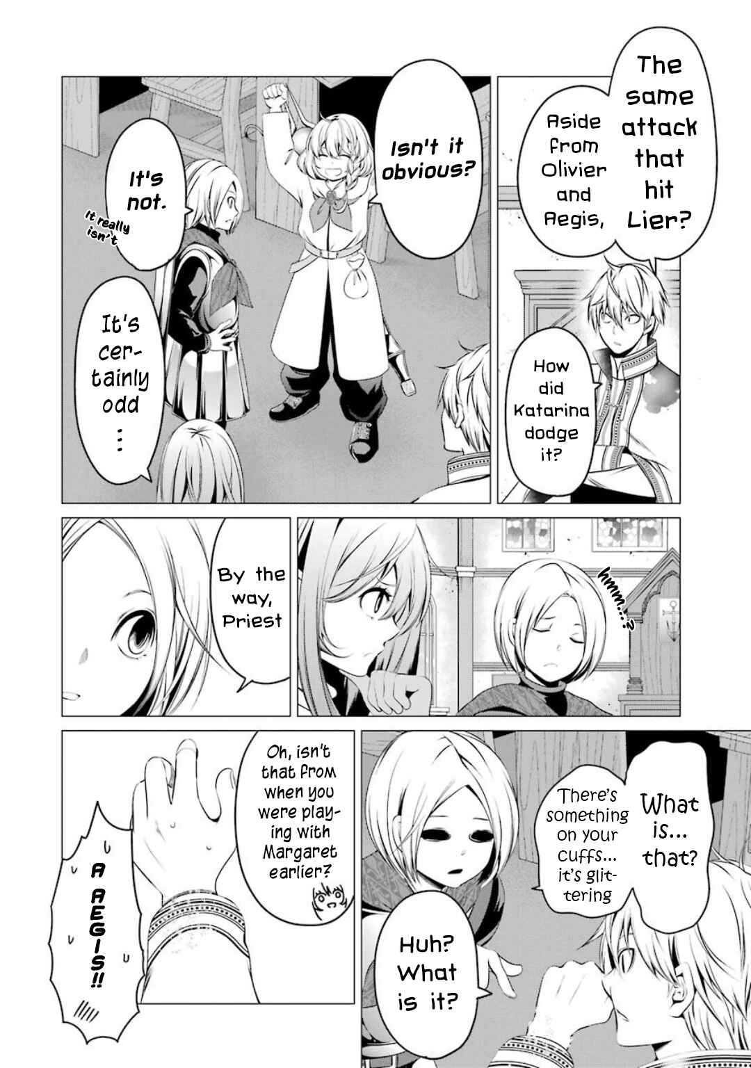 Page 12 Chapter 6 Im Working at the Church as a Priest, but I Want to Be Cut Some Slack from the Mutilated Bodies of the Heroes that Keep Getting Sent to Me