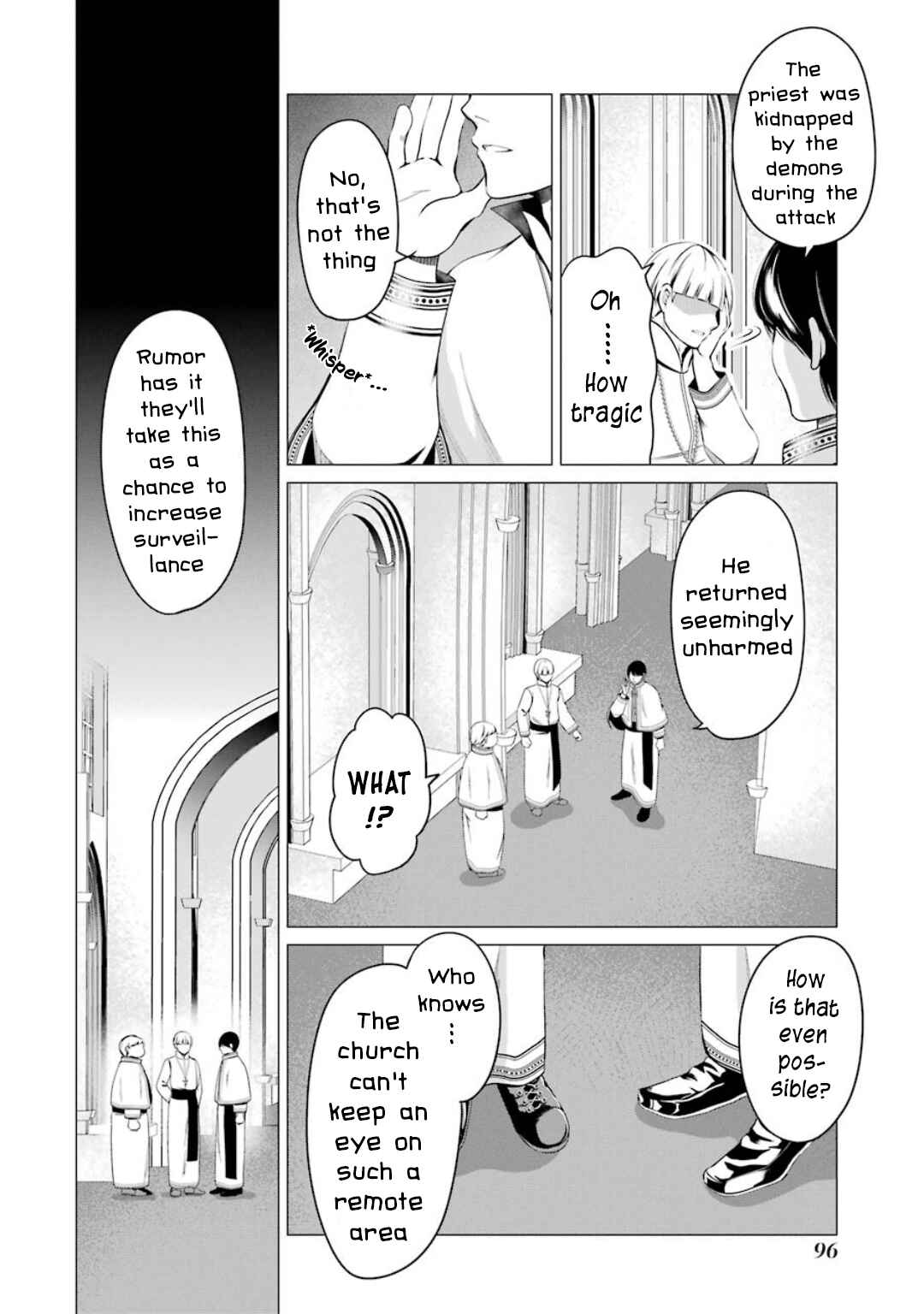 Page 2 Chapter 6 Im Working at the Church as a Priest, but I Want to Be Cut Some Slack from the Mutilated Bodies of the Heroes that Keep Getting Sent to Me