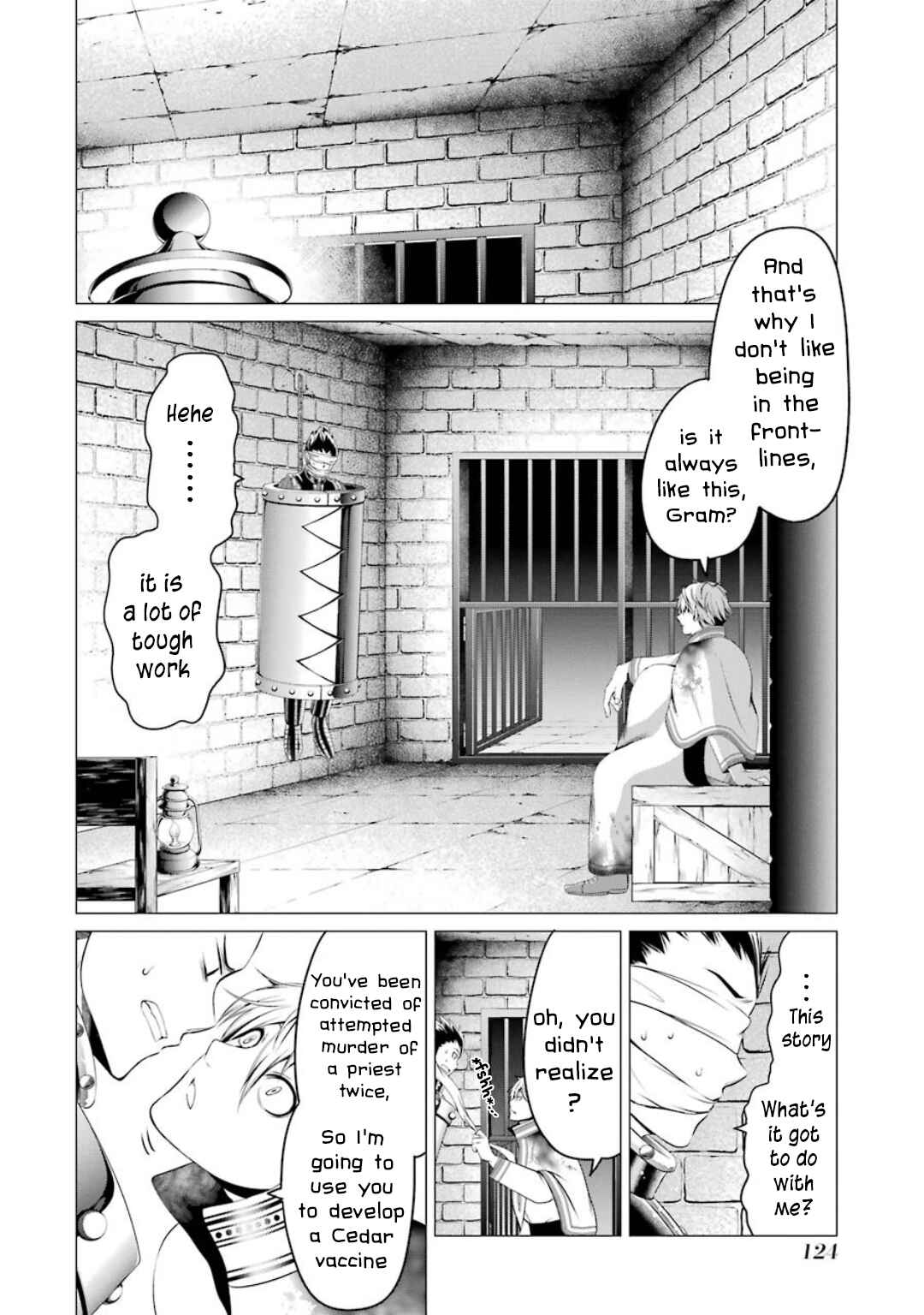Page 30 Chapter 6 Im Working at the Church as a Priest, but I Want to Be Cut Some Slack from the Mutilated Bodies of the Heroes that Keep Getting Sent to Me